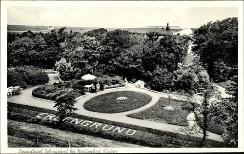 Ak Nordseebad Büsum, Strandhotel Erlengrund