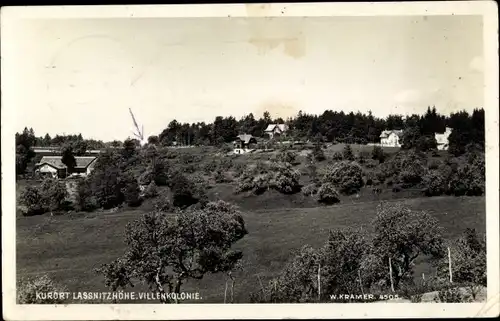 Ak Laßnitzhöhe Lassnitzhöhe Steiermark, Villenkolonie