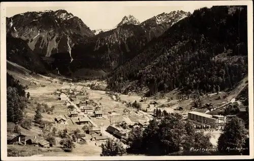 Ak Parthenen Montafon Vorarlberg, Talblick