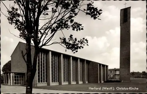 Ak Herford in Westfalen, Christuskirche