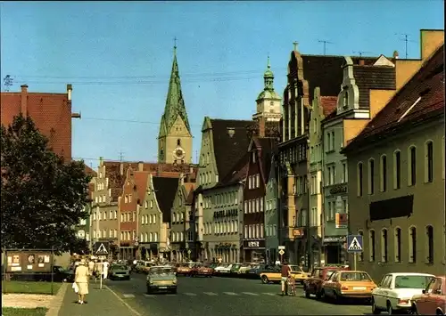 Ak Ingolstadt an der Donau Oberbayern, Theresienstraße