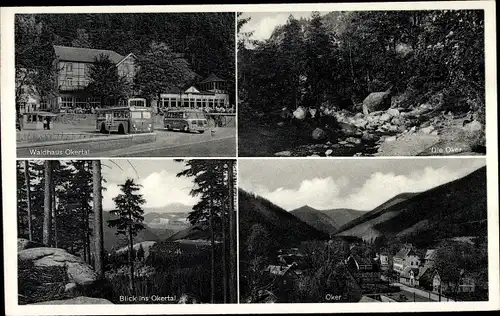 Ak Oker Goslar am Harz, Hotel Waldhaus Okertal, Oker