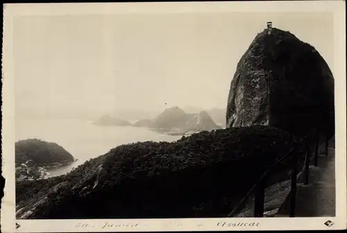 Foto Ak Rio de Janeiro Brasilien, Pao de Acucar, Zuckerhut