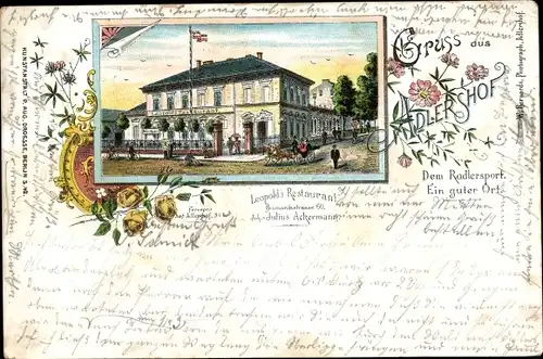 Litho Berlin Treptow Adlershof, Leopold's Restaurant, Bismarckstraße 60