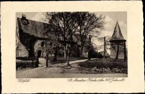 Ak Hittfeld Seevetal in Niedersachsen, St. Mauritius Kirche