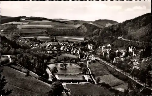 Ak Bilstein Lennestadt im Sauerland, Gesamtansicht