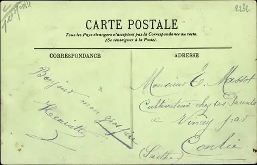 Ak Luneville Meurthe et Moselle, La Rue d'Alsace