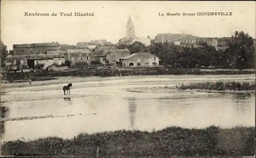 Ak Gondrecourt Meurthe et Moselle, La Moselle