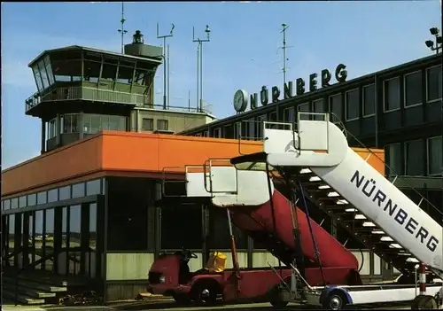 Ak Nürnberg in Mittelfranken, Flughafen