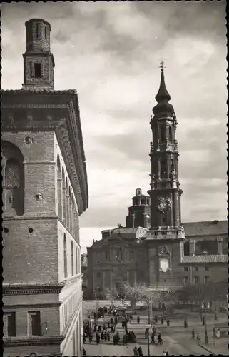 Ak Zaragoza Saragossa Aragonien, Catedral de La Seo