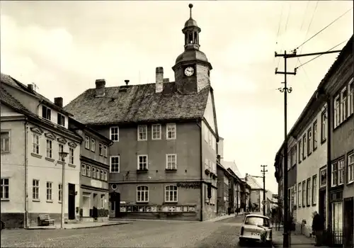 Ak Römhild in Thüringen, Rathaus