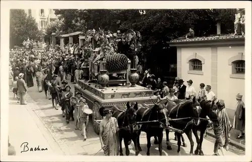 Foto Ak Bern Stadt Schweiz, Festumzug, Festwagen, Bacchus