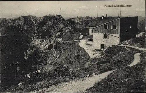 Ak Bayrischzell im Mangfallgebirge Oberbayern, Wendelsteinhaus