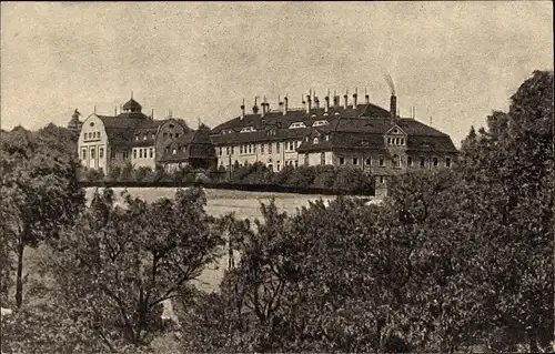 Ak Zwickau Sachsen, Blick auf das Krüppelheim, Außenansicht