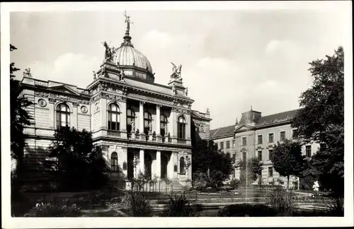 Ak Opava Troppau Region Mährisch Schlesien, Zemske museum