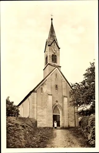 Ak Esslingen am Neckar, Kath. Pfarrkirche, Pfarrer