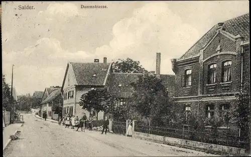 Ak Salder Salzgitter in Niedersachsen, Dammstraße