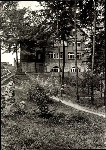 Ak Klettbach in Thüringen, Berggaststätte Stiefelburg