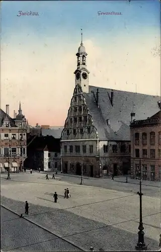 Ak Zwickau in Sachsen, Gewandhaus