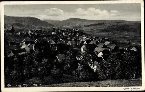 Ak Gera Geraberg in Thüringen, Totale