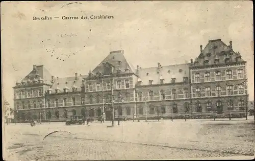 Ak Bruxelles Brüssel, Caserne des Carabiniers