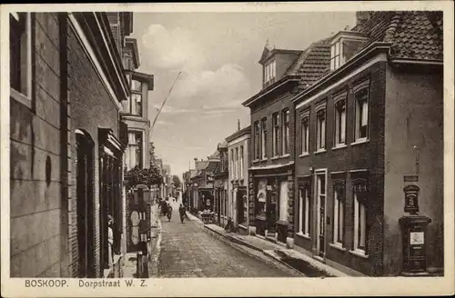 Ak Boskoop Alphen aan den Rijn Südholland Niederlande, Dorpstraat