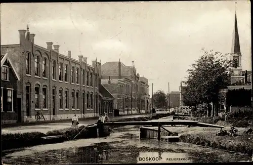 Ak Boskoop Alphen aan den Rijn Südholland Niederlande, Reijerskoop