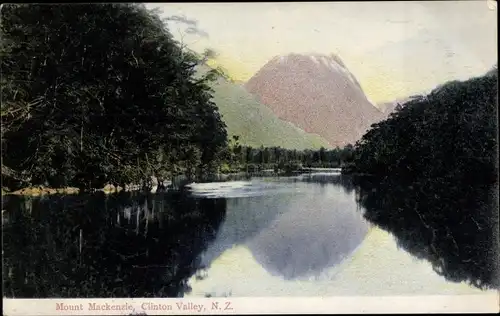 Ak Neuseeland, Mount Mackenzie, Clinton Valley