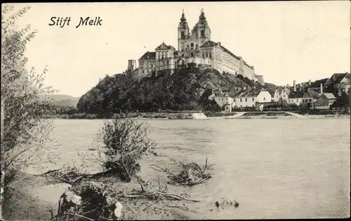 Ak Melk Niederösterreich, Stift Melk