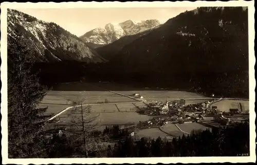 Ak Bayrischzell im Mangfallgebirge Oberbayern, Panorama