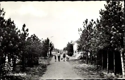 Ak Hoeven Nordbrabant Niederlande, Campingplatz