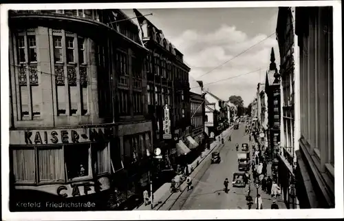 Ak Krefeld am Niederrhein, Friedrichstraße