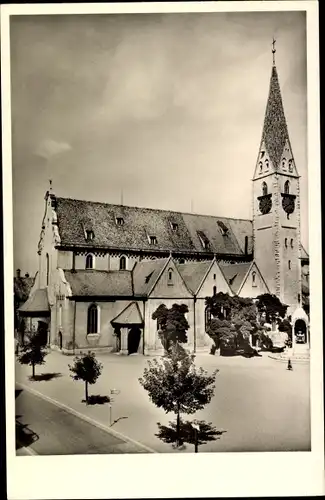 Ak Kempten im Allgäu Schwaben, St. Mangkirche