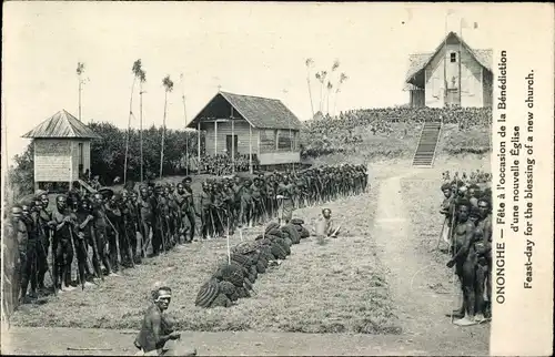 Ak Ononghe Papua Neuguinea, Feast day for the blessing of a new church