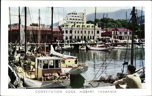 Ak Hobart Tasmanien Australien, Constitution Dock