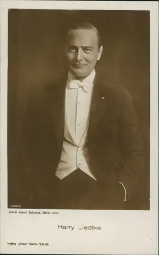 Ak Schauspieler Harry Liedtke, Portrait