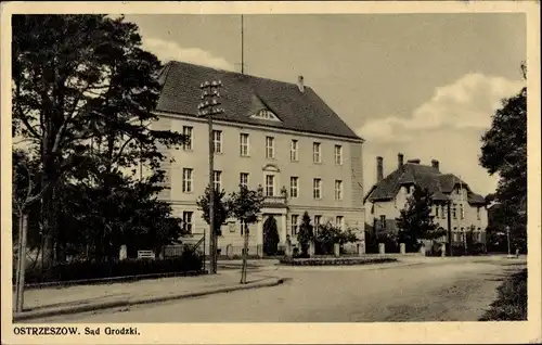 Ak Ostrzeszow Schildberg Posen, Sad Grodzki