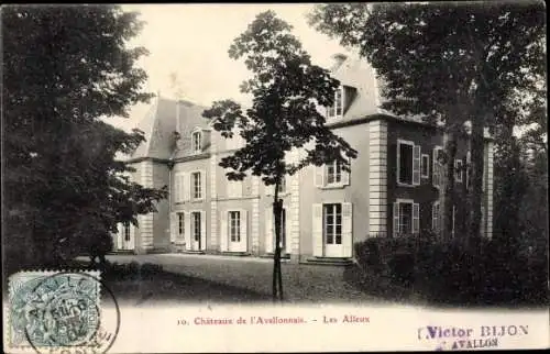 Ak Les Alleux Ardennes, Chateau de l'Avallonnais