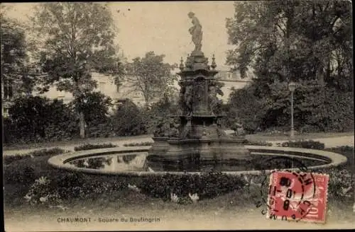 Ak Chaumont Haute-Marne, Square du Boulingrin