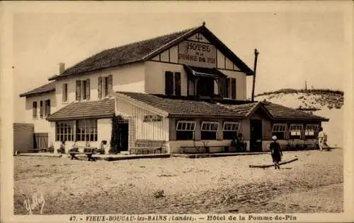 Ak Vieux Boucau les Bains Landes, Hotel de la Pomme-de-Pin