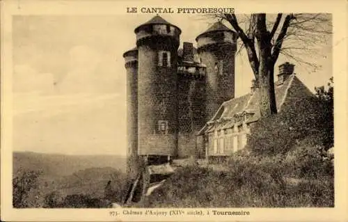 Ak Tournemire Cantal, Chateau d'Anjony