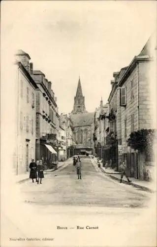 Ak Brive la Gaillarde Corrèze, Rue Carnot