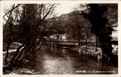 Ak Brantôme Dordogne, Les Bords de la Dronne