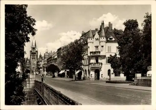 Ak Freiburg im Breisgau, Hotel Restaurant Weinstube Laubfrosch von Karl Kiechle