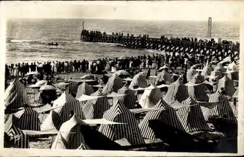 Ak Capbreton sur Mer Landes, Strand