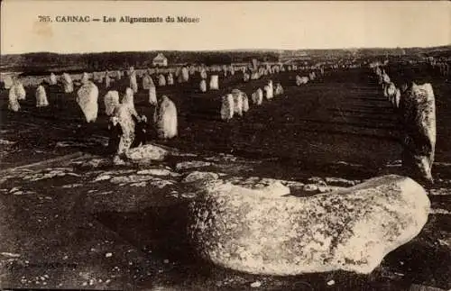 Ak Carnac Morbihan, Alignements du Menec