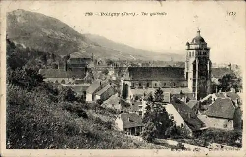 Ak Vaux sur Poligny Jura, Gesamtansicht