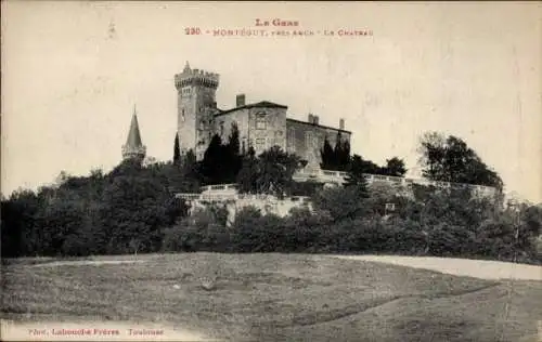 Ak Montégut Gers, Château