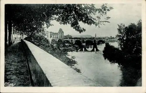 Ak Montauban Tarn et Garonne, Cours Foucault