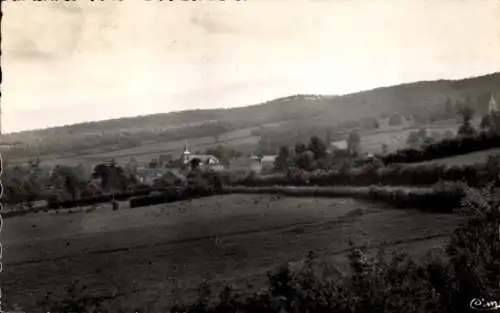 Ak Bazoches du Morvan Nièvre, Vue generale